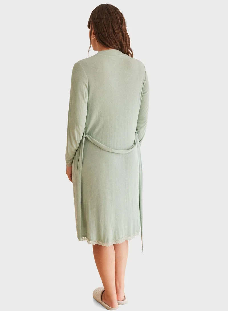 ومن سيكريت Tie Detail Robe