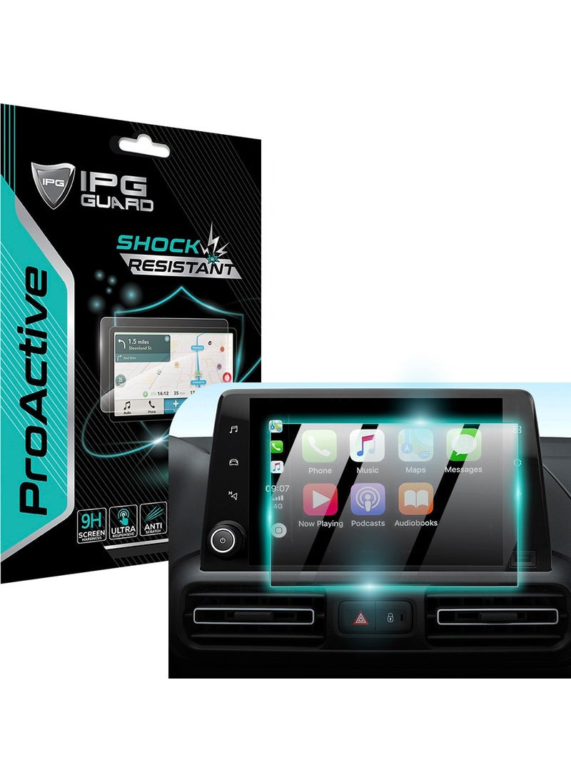 IPG Peugeot 2023 Partner 8 Inch Navigation For 9h Nano Proactive Screen Protector  - Image 4