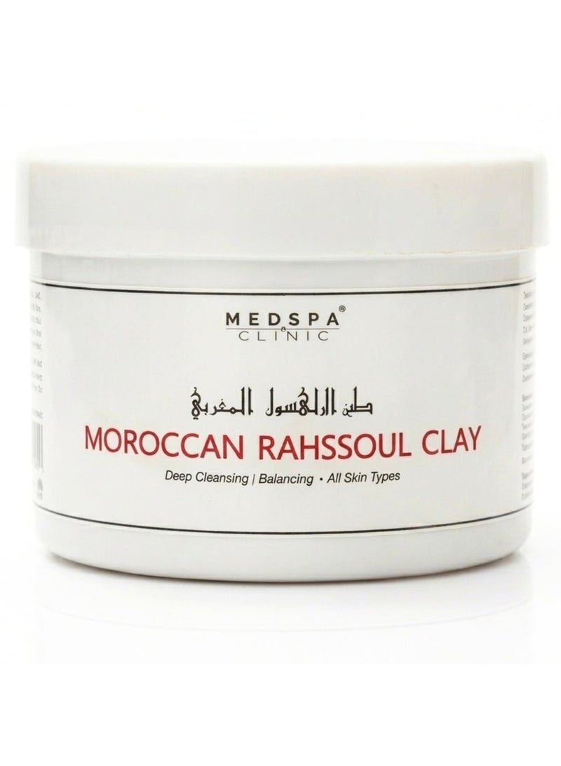 MedspaClinic 100% Natural Moroccan Rhassoul Mineral Clay for Face, Hair & Body - Image 1