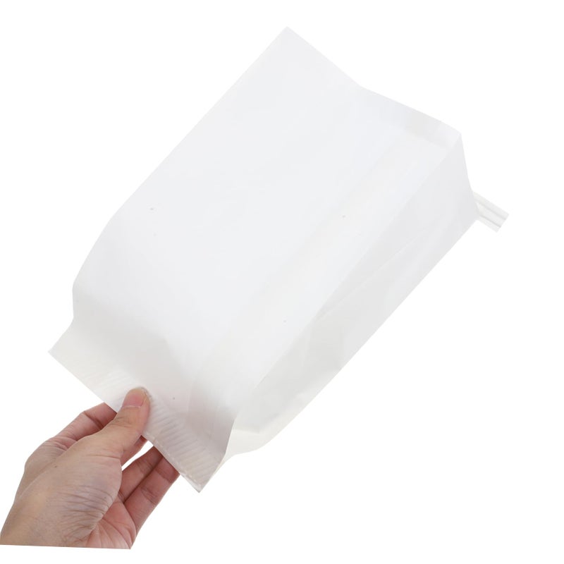 Greaseproof White Kraft Paper Bags 25pcs For Cookies Bread Snacks Food Packaging - Image 4