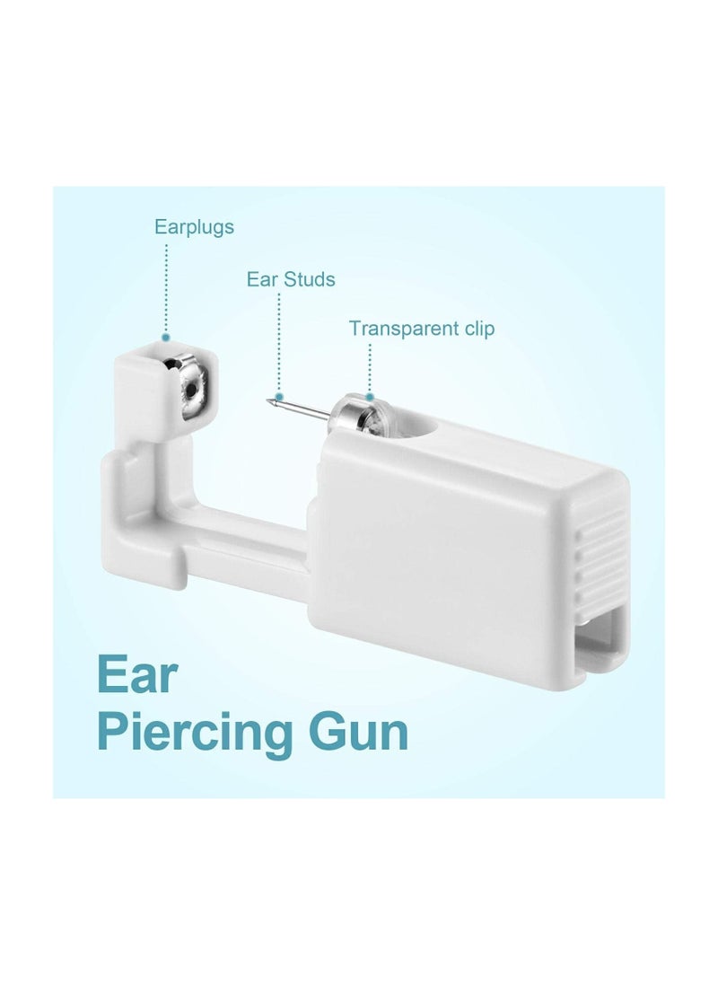 AMERTEER - Painless Precision Disposable Ear Piercing Kit Complete with Guns and Studs Description: - Image 1