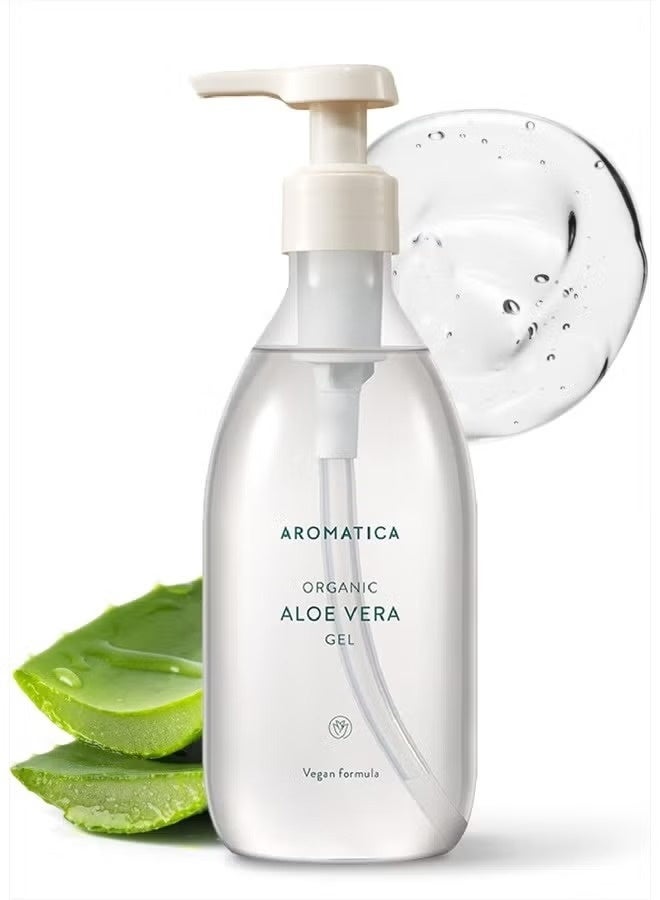 AROMATICA Organic Aloe Vera Gel 10.1 fl oz (300 ml) - Image 1
