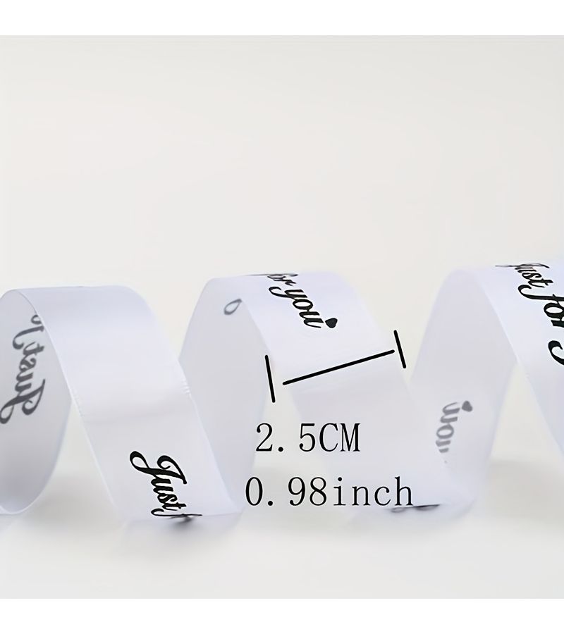 Red 108 Inch 0.98 Inch Wide Ribbon for Gift Packaging And Floral Arrangement - Image 3