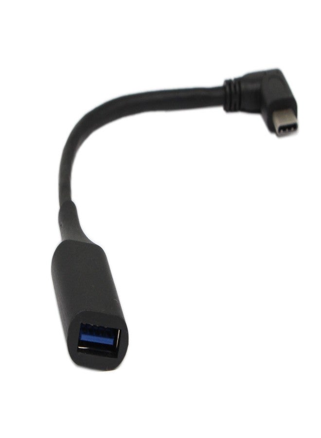 SinLoon USB C OTG Cable,Type C 3.1 Male Cable,SinLoon High Speed USB 3.0 (Type A) Female to USB 3.1 C (Type C) Male Left or Right 90 Degree Angle OTG Sync & Charge Converter Adapter Cable Cord(3.0F-CM,7inch) - Image 2