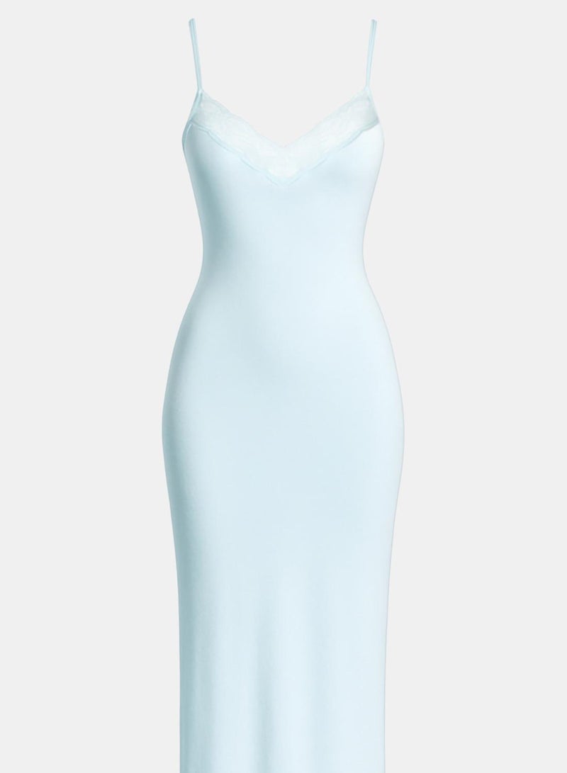 Dahab Cotton Plain Spaghetti Straps Full Slip - Image 2