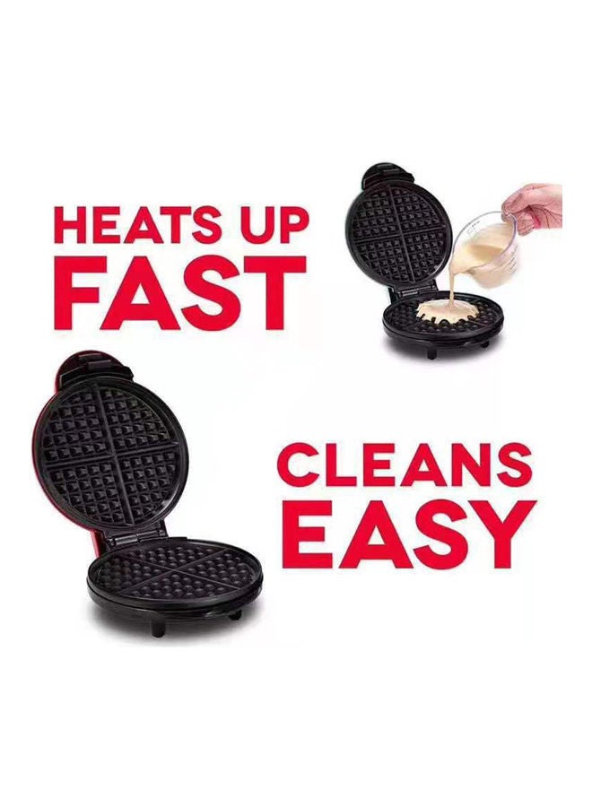 Electric Waffles Maker Bubble Egg Red/Black  - Image 2