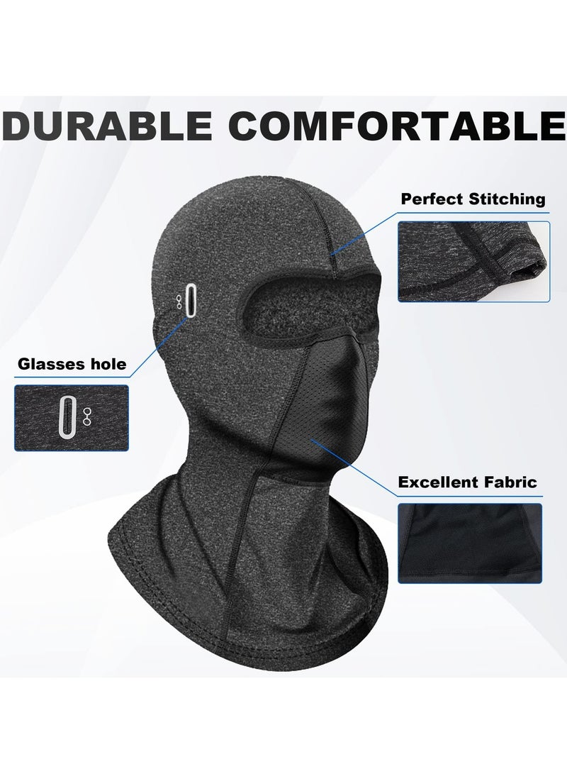 CMGTYYD Balaclava Face Mask, 1PC UV Protection for Men Women Sun Hood Tactical Lightweight Ski Motorcycle Running Riding, Unisex Design for Men and Women - Image 3
