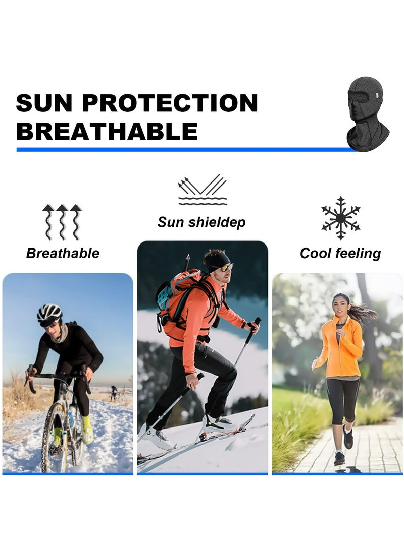 CMGTYYD Balaclava Face Mask, 1PC UV Protection for Men Women Sun Hood Tactical Lightweight Ski Motorcycle Running Riding, Unisex Design for Men and Women - Image 5
