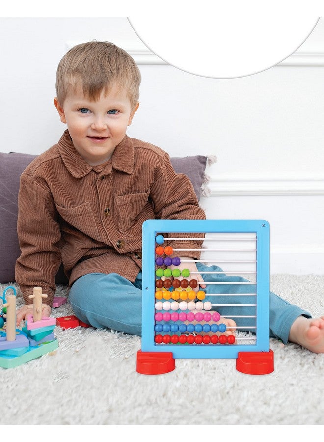 FAIR Toy Fun Educational Counting Frame DX for Kids 3 Years and Above, Multicolour (Colour May Vary). - Image 2