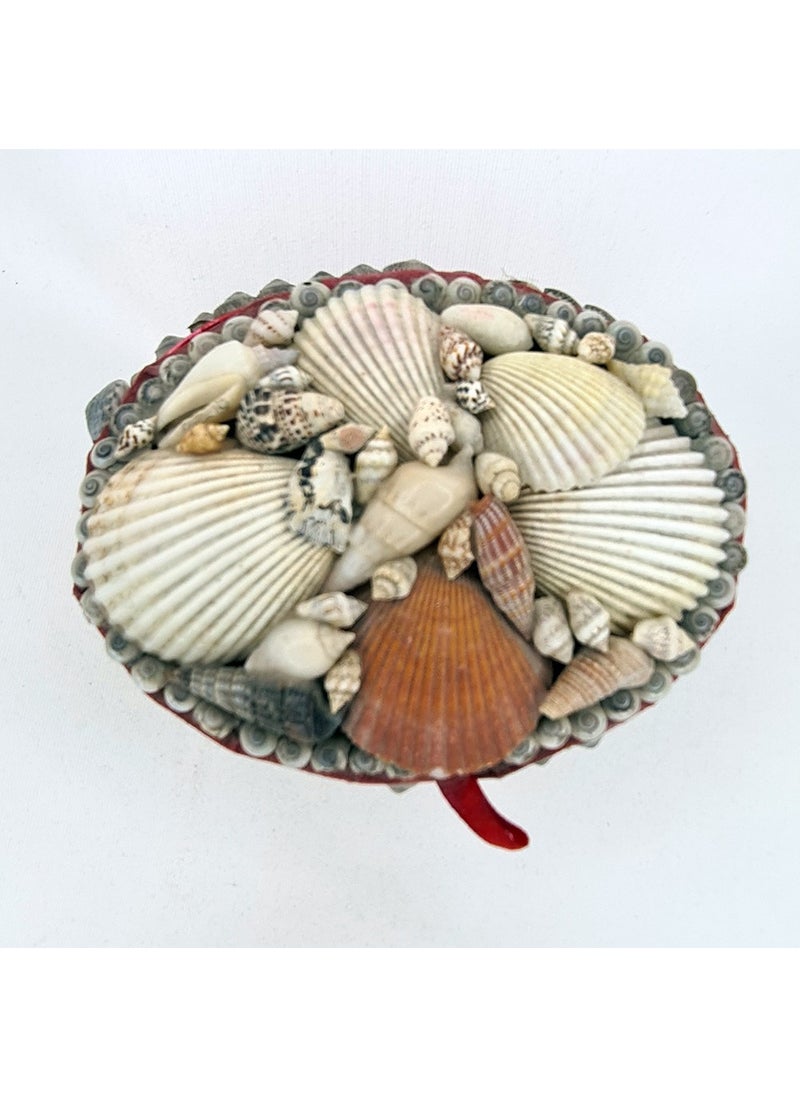 evinizdeki okyanus esintisi turkuaz hediyelik Small Oval Box  - Image 1