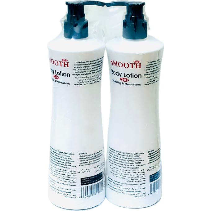 Smooth Kojic Acid Body Lotion - 24hr Hydrating & Moisturizing (500ml, Pack of 2) - Image 3