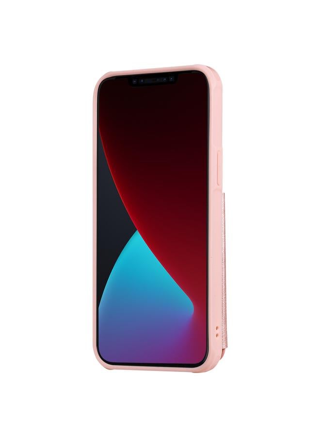 Zaboon Case For iPhone 12 Pro Max Zipper Double Buckle Shockproof Protective Case with Stand & Photo Holder & Wallet Function - Image 3