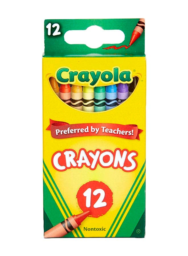 Crayola أقلام تلوين قابلة للتعليق 12 قطعة متنوعة (متعددة الألوان) - Image 1