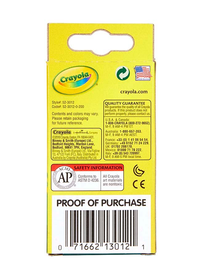 Crayola أقلام تلوين قابلة للتعليق 12 قطعة متنوعة (متعددة الألوان) - Image 3