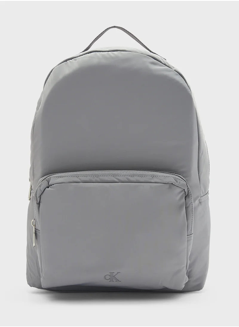 كالفن كلاين جينز Logo Round Backpack