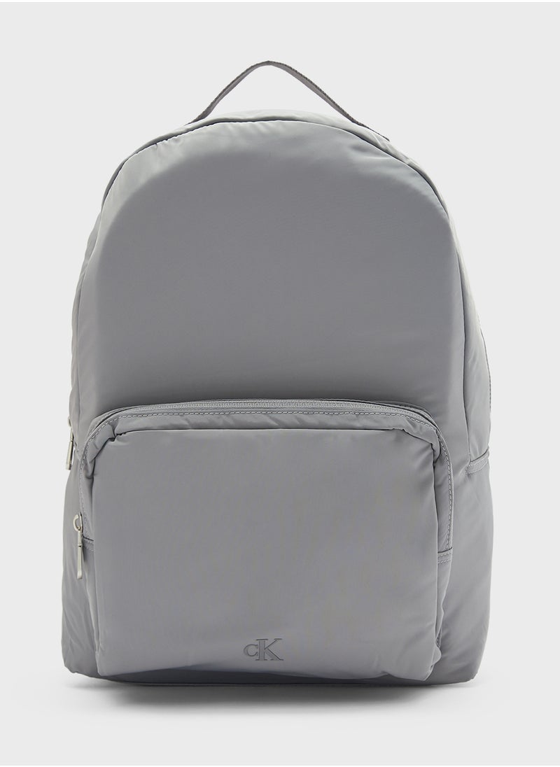 Calvin Klein Jeans Logo Round Backpack  - Image 1
