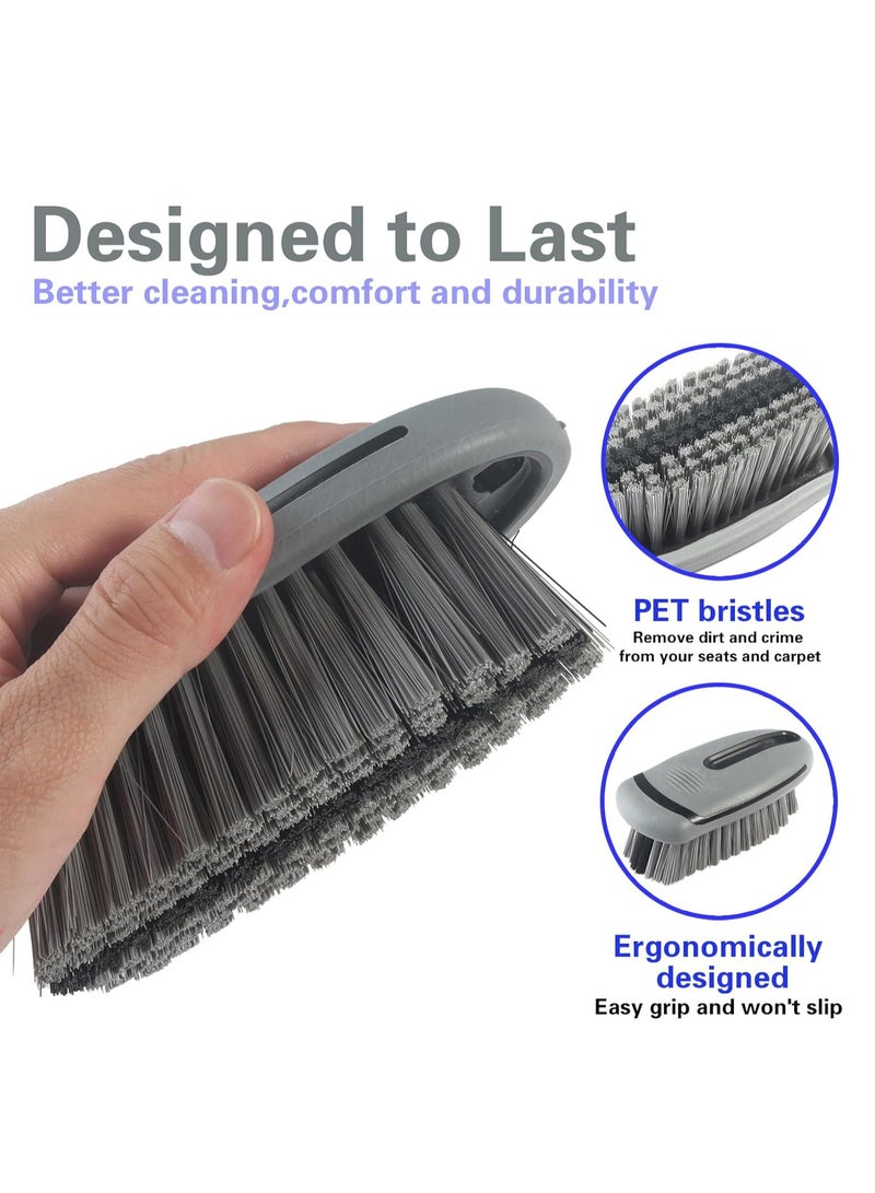 Oasisgalore Carpet and Upholstery Cleaning Brush,Carpet Scrubber Stiff Bristle Detailing Scrub Brushes for Car and Home - Image 3
