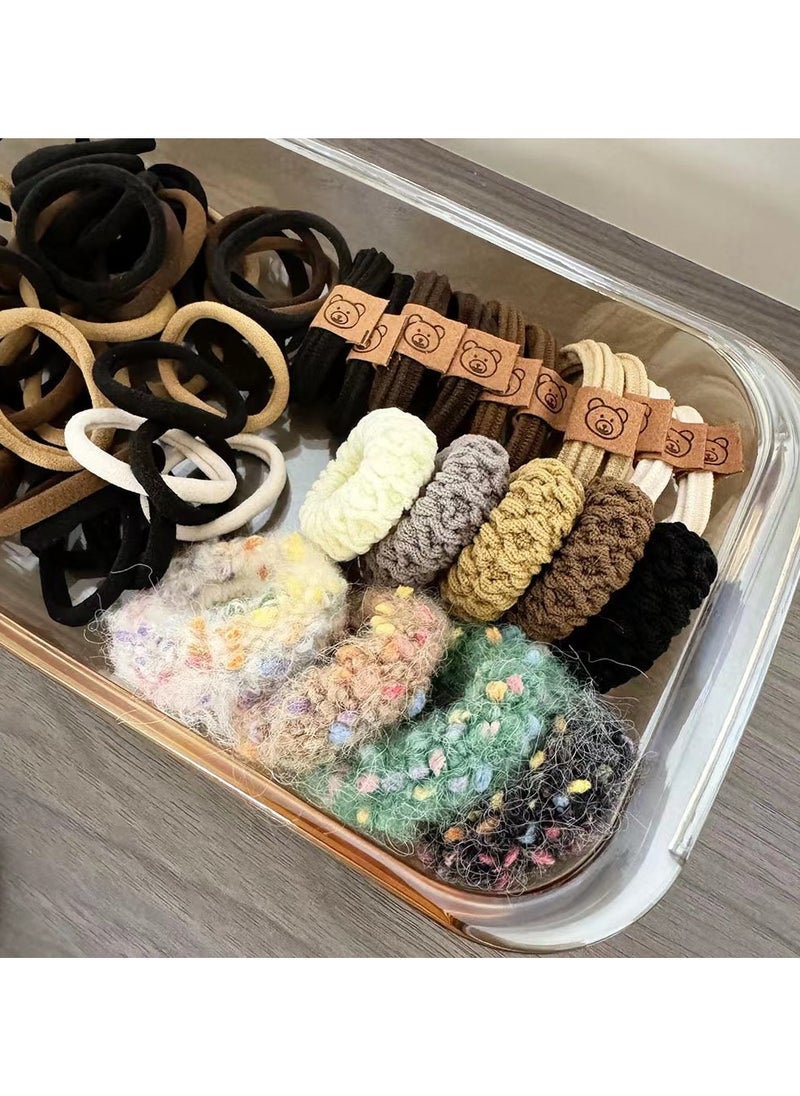 Goolsky High -elastic rubber band 86 hair circular set gift package new simple head -tie the bracelet high elastic high elastic durable hair rope head rope  - Image 3
