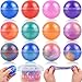 Howzcci 12 Pack Galaxy Slime Ball Toys DIY Squeeze Stretchy Toy for Kids Boys Girls Christmas Stocking Stuffers School Classroom Prizes Party Favors Valentines Card Gifts Easter Basket Stuffers - Image 2