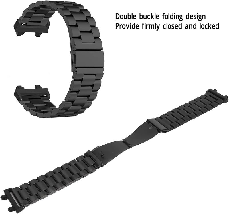 كلاراكو سوار ساعة بديل من كلاركو، قابل للتعديل من الفولاذ المقاوم للصدأ، قفل بديل لسوار الساعة للحصول على ملاءمة مثالية - Image 3