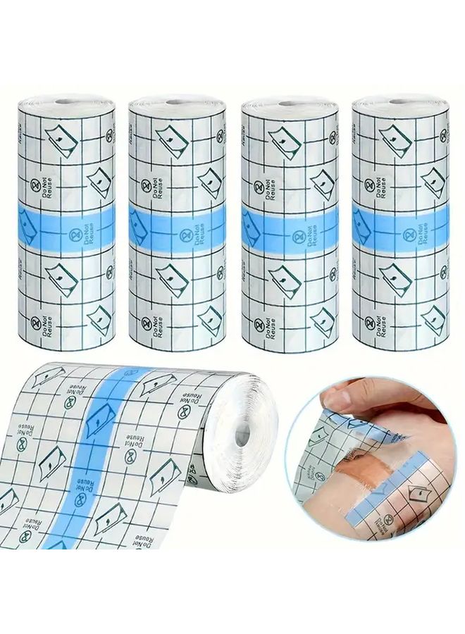 8 Rolls Waterproof Bandages For Swimming Shower And Tattoo Protection - Image 1