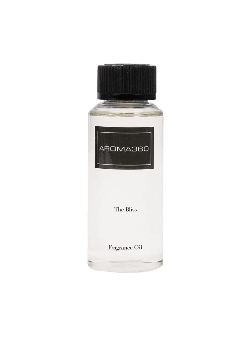 AROMA360 The Bliss Fragrance Oil Blend - Hotel Inspired for Luxury Essential Oil Diffusers - Aromatherapy Scent Diffuser Oil - Lemon Zest, Bergamot, and Jasmine - 50 mL