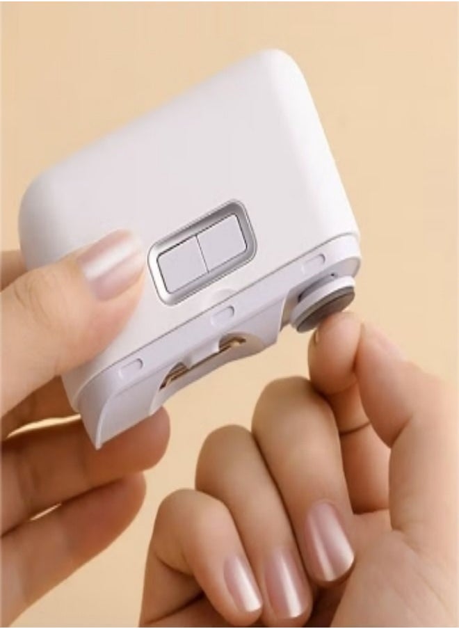 KEVIN Rechargeable Nail Trimmer Electric Automatic Nail Clipper With Lighting Electric Polishing Nail Clipper  - Image 2