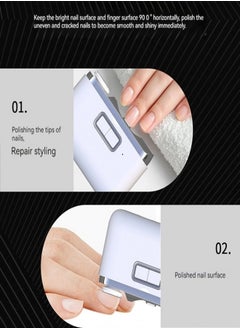 KEVIN Rechargeable Nail Trimmer Electric Automatic Nail Clipper With Lighting Electric Polishing Nail Clipper  - Image 4