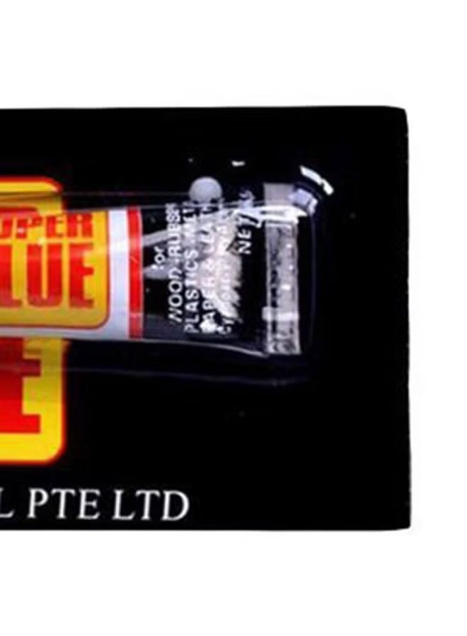 Alteco Super Glue Quick Cure High Strength Metal Rubber Wood Ceramic Bonds Instantly 3G Pack 1 Clear 3grams - Image 2