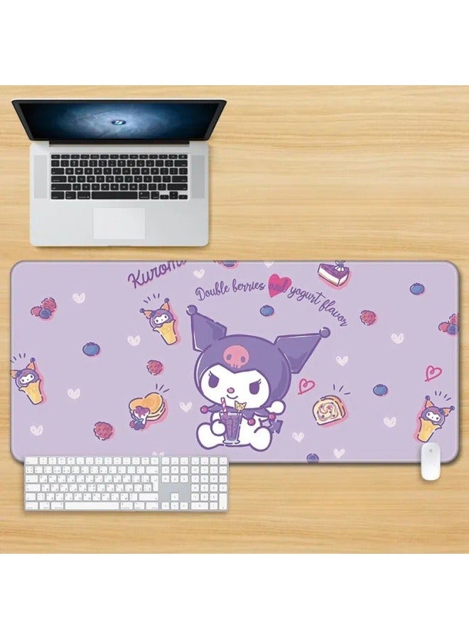General Sanrio Kuromi mouse Pad oversized cartoon Cute Girl keyboard dormitory office computer notebook desk mat 