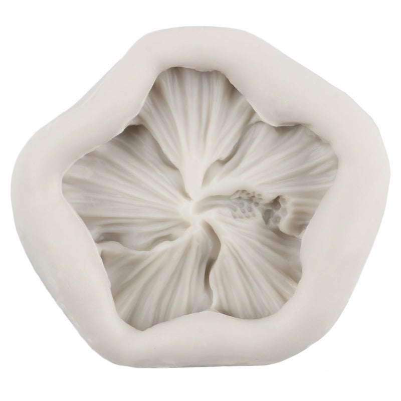Sijiangmold Flower Blossom Silicone Mold Hibiscus Orchid Flower Fondant Molds Plumeria Flower Candy Mold For Cake Decorating Cupcake Topper Candy Chocolate Gum Paste Set Of 6 - Image 5