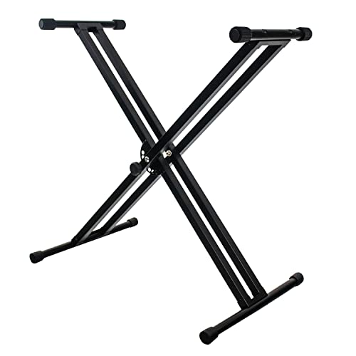 Chromacast GoDpsMusic CC-KSTAND Double Braced X-Style Pro Series Keyboard Stand - Image 1