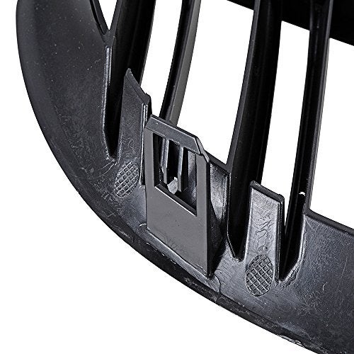Amope AMOPA CORP Left and Right Front Kidney Sport Double Line Grille Grill Compatible with 2004-2010 BMW E63 E64 650i 650Ci 645Ci M6 2DR (Glossy Black) - Image 4