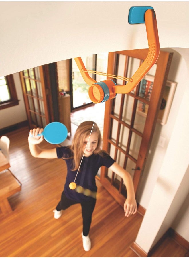 Fat Brain Toys - Fat Brain Toys Door Pong - Ping Pong Without The Table! Active Game for Ages 6+ - Image 1