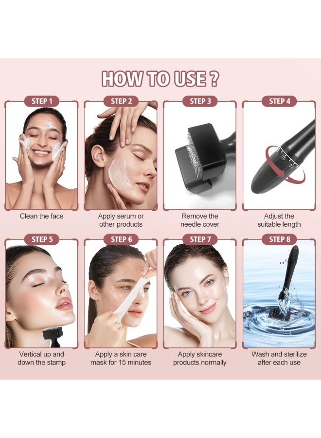 Kueh Original Derma Stamp Beauty Tool - Professional Adjustable Derma Pen for Men and Women - Best Derma Roller Alternative - Image 3