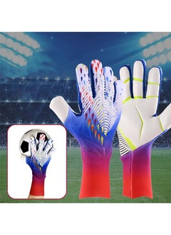 Sthxyfaith Football Gloves for Kids Goalkeeper Gloves, Football Gloves for Boys, Girls and Juniors Football Gloves for Training and Game, Non-Slip Wrist Cover, Size 9yards  - Image 2