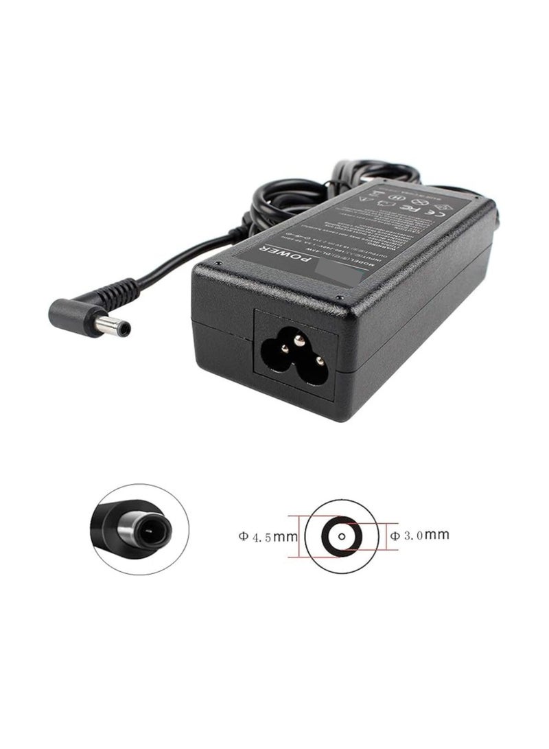 Terabyte 19.5V 2.31A 45W Laptop Charger for Dell Notebook Computer PC Power Cord Supply Lead AC Adapter 450-AECO 43NY4 MGJN9 G6J41 Connector:4.5 x 3.0mm - Image 2