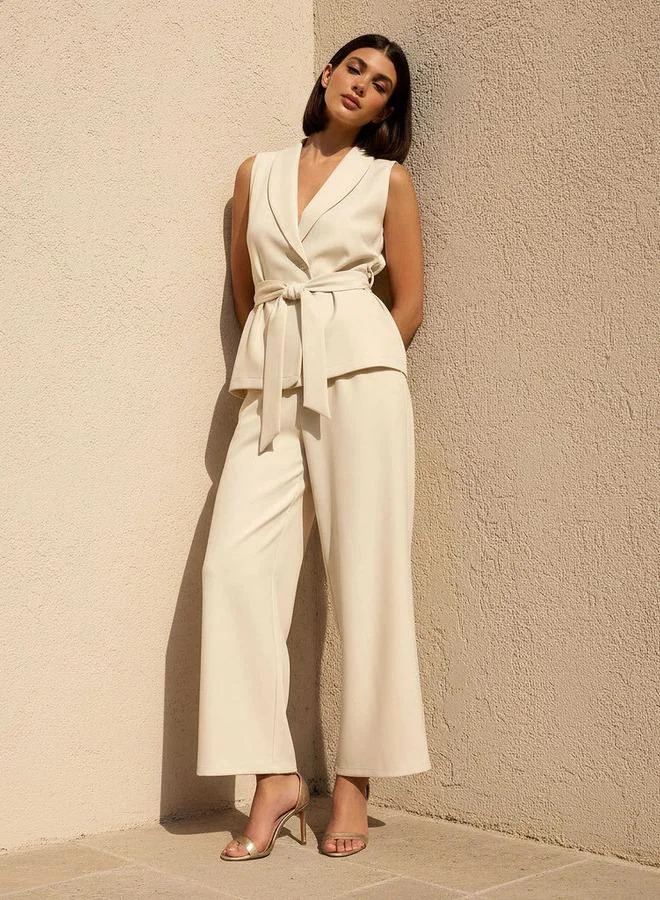سبلاش فيڤ Twill Set Waistcoat With Pants