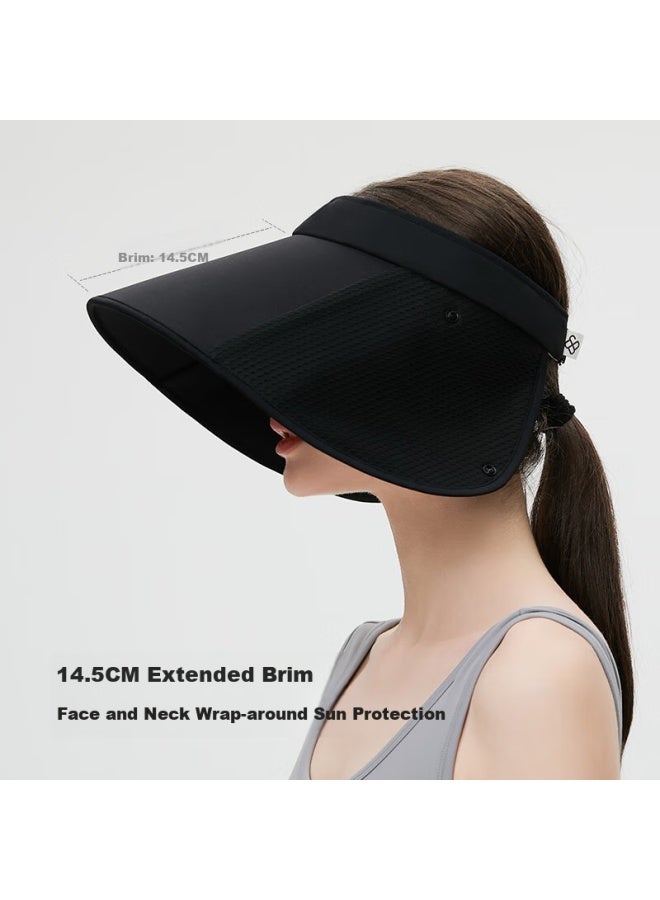 JIUMU Jiumu Women's Sun Hat Sunscreen Hat Sun Hat Sun Hat Summer Outdoor Sunscreen Uv Protection Hat - Image 2