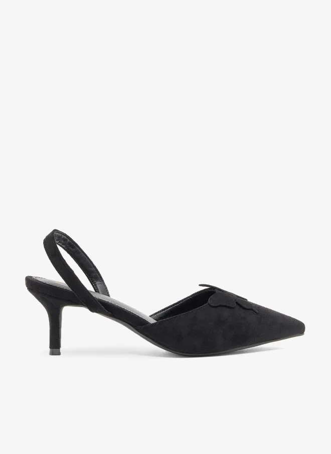 ايلا مخمل أسود بفيونكة