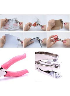 1 Pack 6.3 Inch Length 1/8 Inch Diameter Of Circle Hole Handheld Single Paper Hole Punch Puncher With Pink Soft Thick Leather Cover (Middle Circle 1/8 Inch) - pzsku/Z11A6AAEB2E14A4F0B861Z/45/_/1724479567/47225b4d-2f4d-43e6-8c5f-06052a41775c