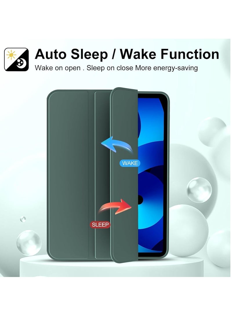 DUSALA iPad Air 11 Inch M2 2024 Case, iPad Air 5th/4th Gen (10.9 Inch, 2022/2020) – Lightweight Soft TPU Protective Case with Auto Sleep/Wake, Smart Folio Cover, Slim & Durable, Perfect for Hands-Free Viewing - Image 3