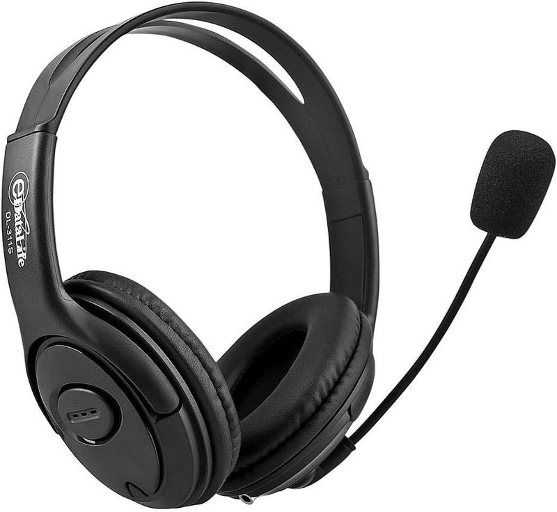 eDataLife STEREO GAMING HEADSET WITH MIC/AUX JACK, VOLUM UP/DOWN, FOR PC,MAC,XBOX ONE,TABLE,PLAYSTATION 4, PHONE 3.5mm JACK - DL-311M, Wired - Image 2