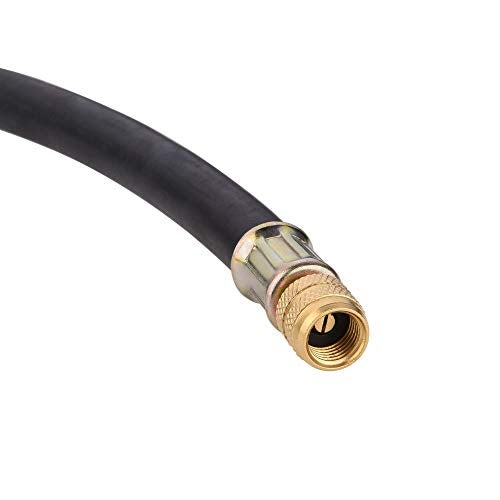 BCP 4 Pcs 160mm Flexible Extension Tire Valve Adaptor for Truck Bus - Image 5