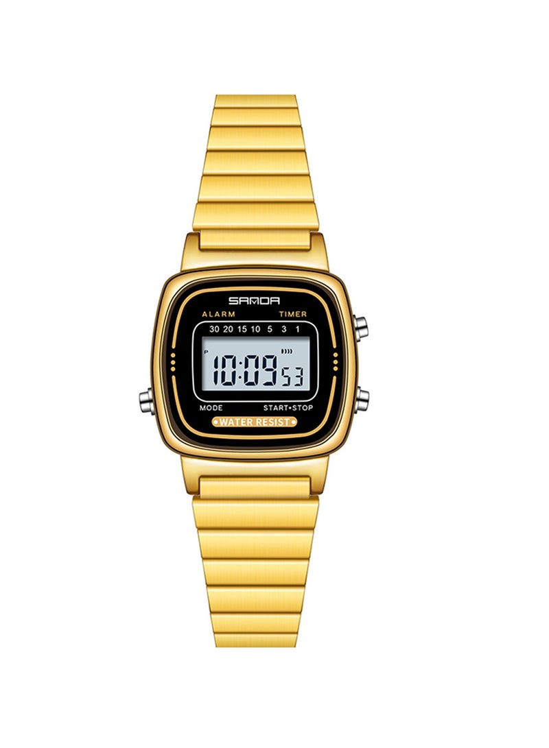 SANDA Women Golden Classic Quartz Watch Fashion Female Elegant Clock Boy Girl Gift Watches Casual Ladies Waterproof Wristwatch Give Box - Image 5