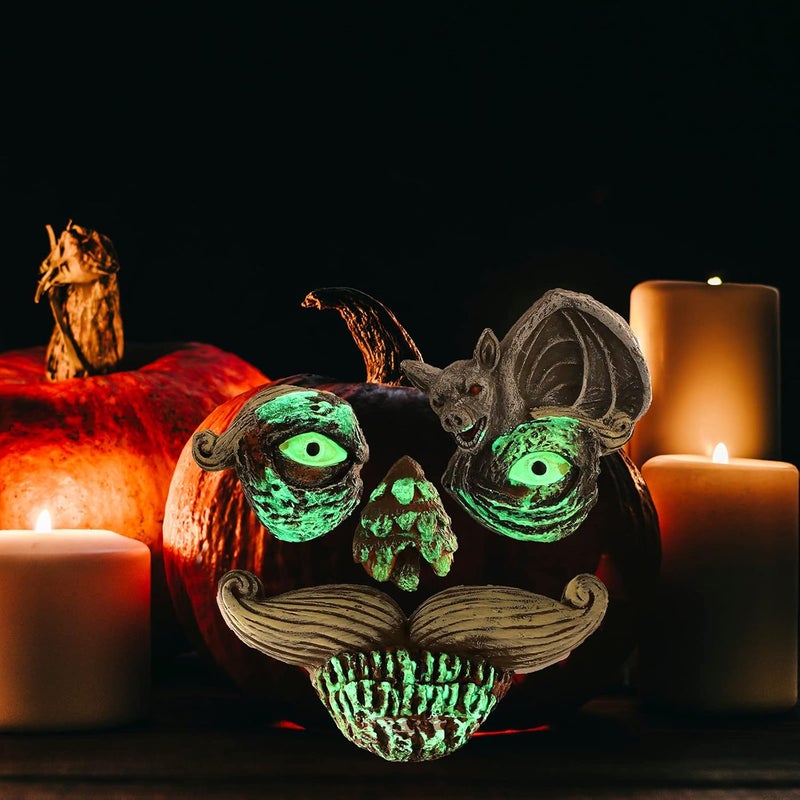 Marsui Halloween Old Man Tree Face Garden Peeker Stump Decor Garden Whimsical Trunk Decoration Outdoor Tree Sculpture for Trick or Treat Holiday Decor - Image 5