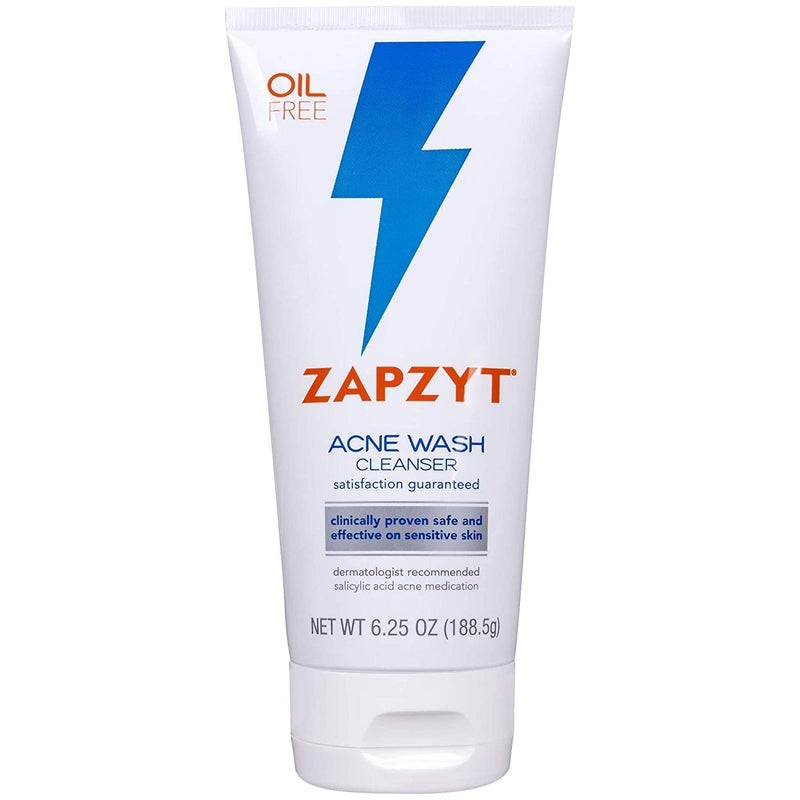 ZAPZYT Acne Wash Treatment For Face Body 625 oz