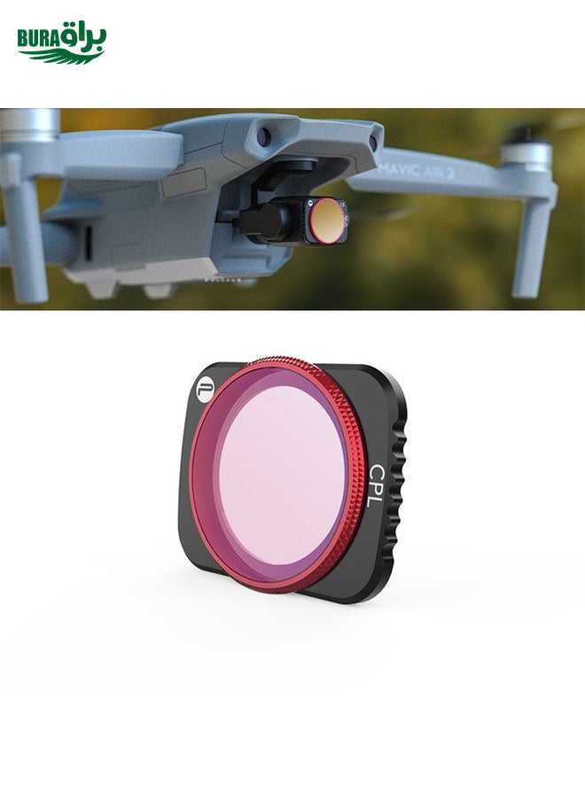 براق PGYTECH P-16A-033 مرشح عدسة CPL لـ DJI MAVIC AIR 2 ملحقات الطائرات بدون طيار  - Image 1