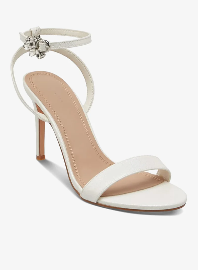 Flora Bella By Shoexpress Women Embellished Sandals with Stiletto Heels and Buckle Closure Ramadan Collection