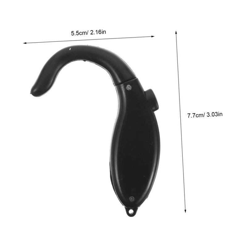 Driver Sleep Detection Alarm with Alert System for Safe Driving Car Driver Drowsiness Prevention Device Black - Image 3